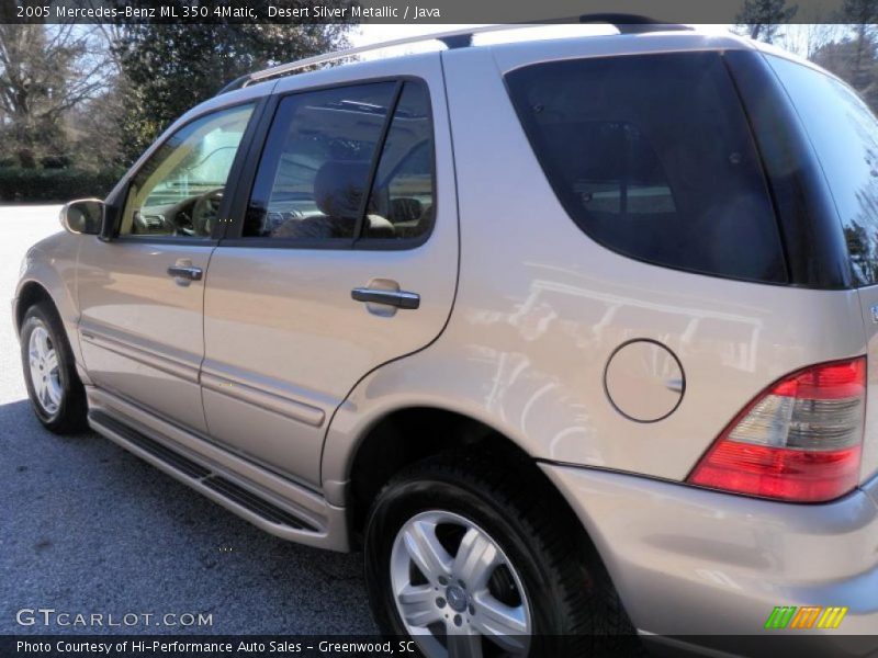 Desert Silver Metallic / Java 2005 Mercedes-Benz ML 350 4Matic