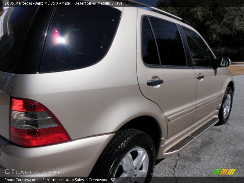 Desert Silver Metallic / Java 2005 Mercedes-Benz ML 350 4Matic