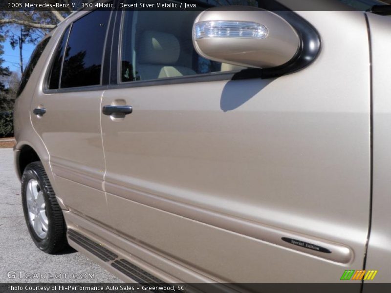 Desert Silver Metallic / Java 2005 Mercedes-Benz ML 350 4Matic