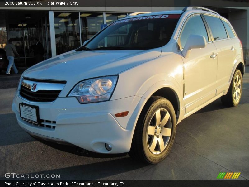 Polar White / Gray 2008 Saturn VUE XR