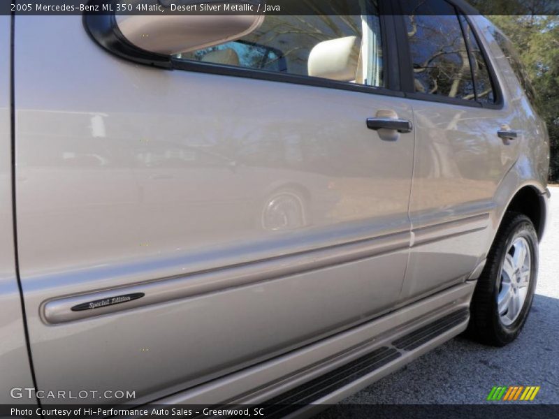 Desert Silver Metallic / Java 2005 Mercedes-Benz ML 350 4Matic