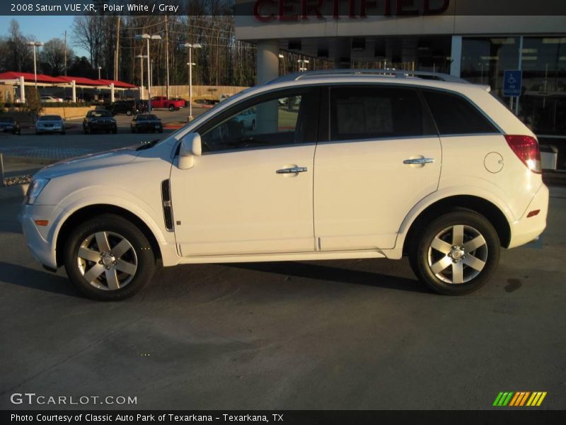 Polar White / Gray 2008 Saturn VUE XR