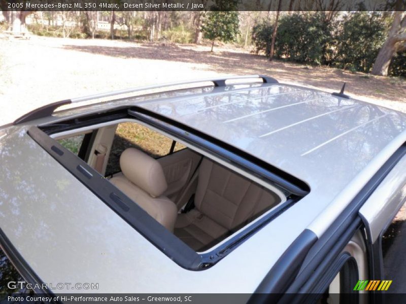 Desert Silver Metallic / Java 2005 Mercedes-Benz ML 350 4Matic