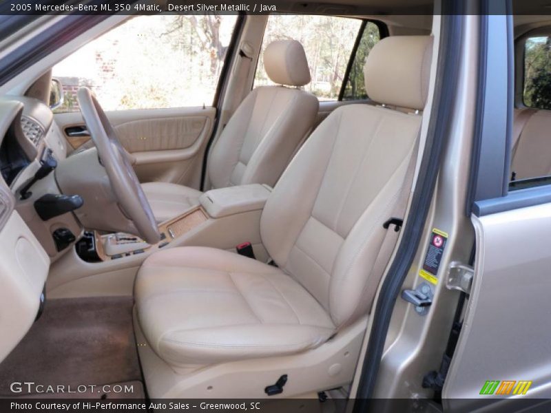 Desert Silver Metallic / Java 2005 Mercedes-Benz ML 350 4Matic