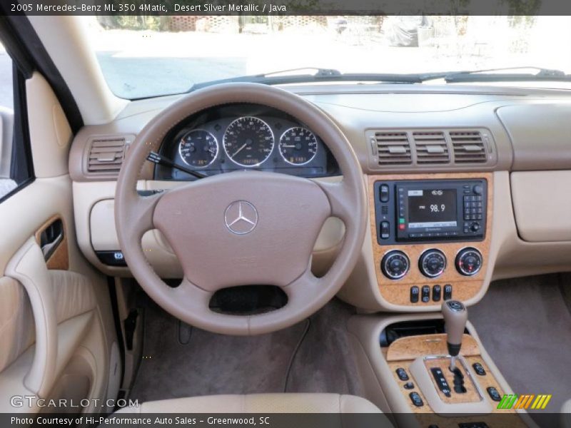 Desert Silver Metallic / Java 2005 Mercedes-Benz ML 350 4Matic