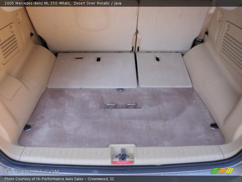 Desert Silver Metallic / Java 2005 Mercedes-Benz ML 350 4Matic