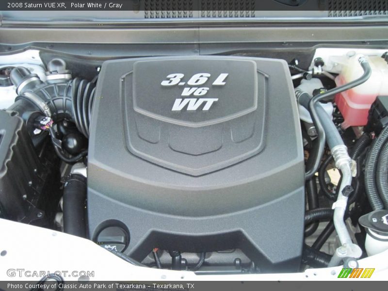 Polar White / Gray 2008 Saturn VUE XR