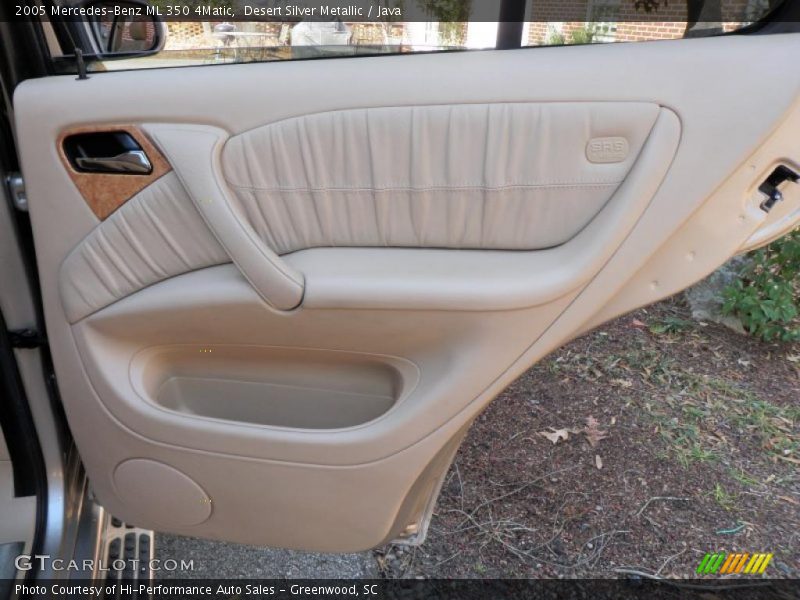 Desert Silver Metallic / Java 2005 Mercedes-Benz ML 350 4Matic