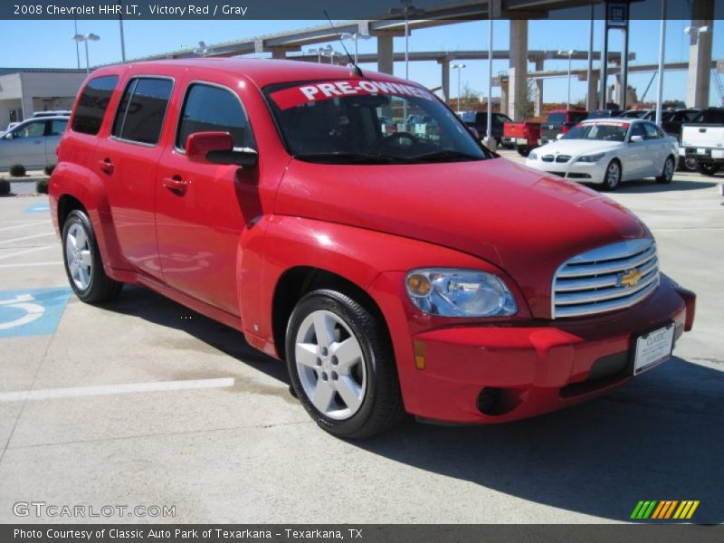 Victory Red / Gray 2008 Chevrolet HHR LT