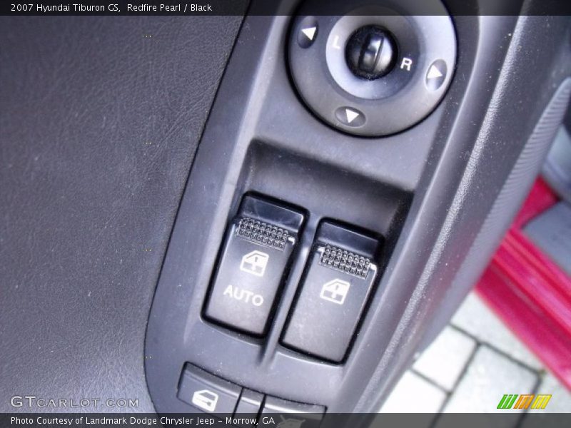 Redfire Pearl / Black 2007 Hyundai Tiburon GS