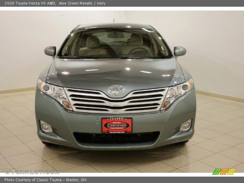 Aloe Green Metallic / Ivory 2009 Toyota Venza V6 AWD