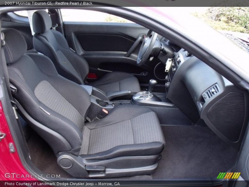Redfire Pearl / Black 2007 Hyundai Tiburon GS