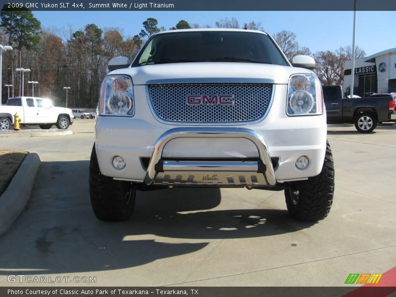 Summit White / Light Titanium 2009 GMC Yukon SLT 4x4