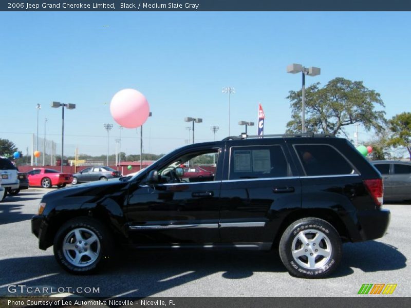 Black / Medium Slate Gray 2006 Jeep Grand Cherokee Limited