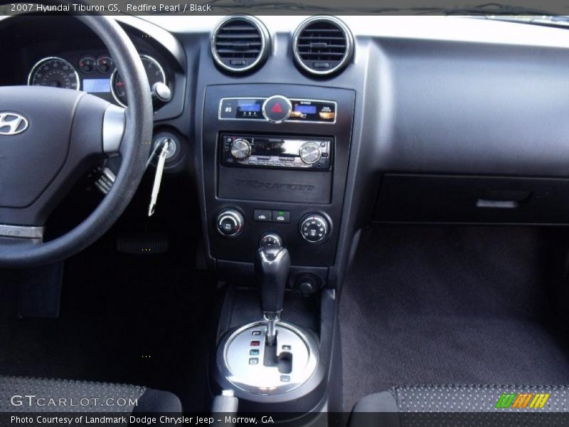 Redfire Pearl / Black 2007 Hyundai Tiburon GS