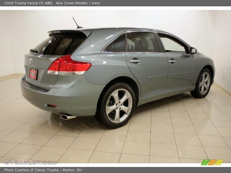 Aloe Green Metallic / Ivory 2009 Toyota Venza V6 AWD