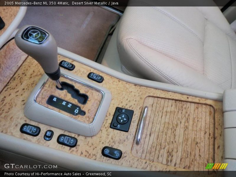 Desert Silver Metallic / Java 2005 Mercedes-Benz ML 350 4Matic