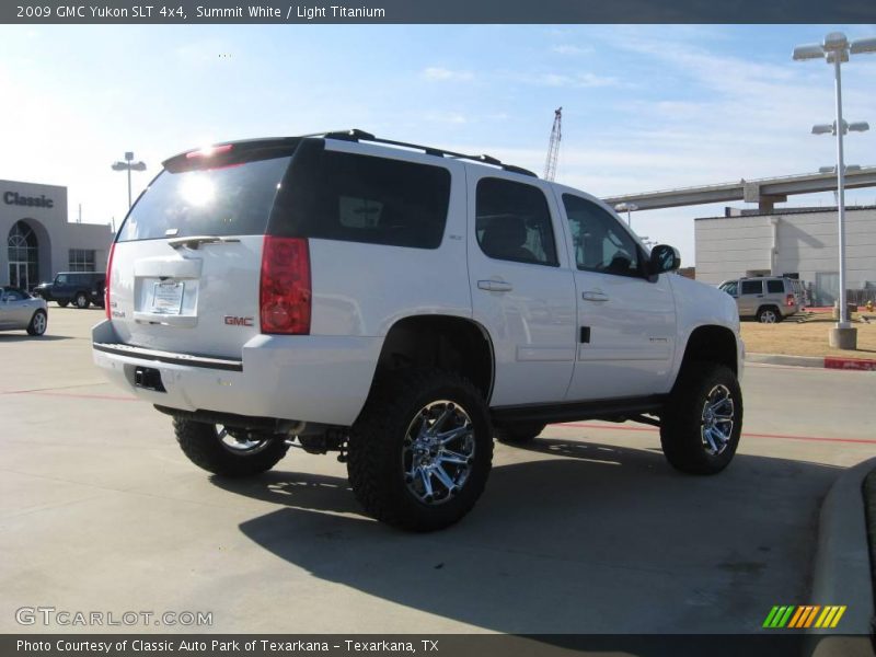 Summit White / Light Titanium 2009 GMC Yukon SLT 4x4