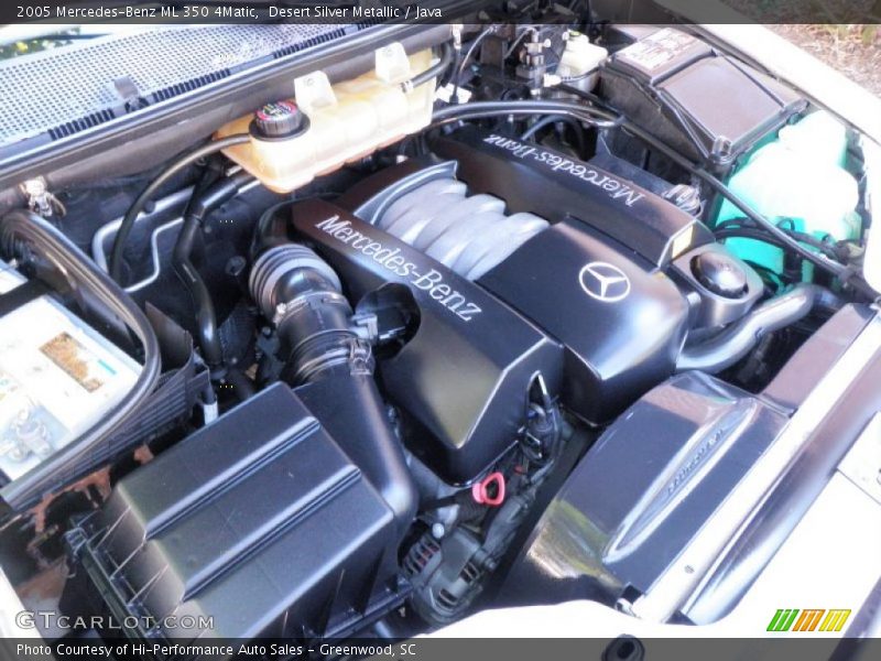 Desert Silver Metallic / Java 2005 Mercedes-Benz ML 350 4Matic