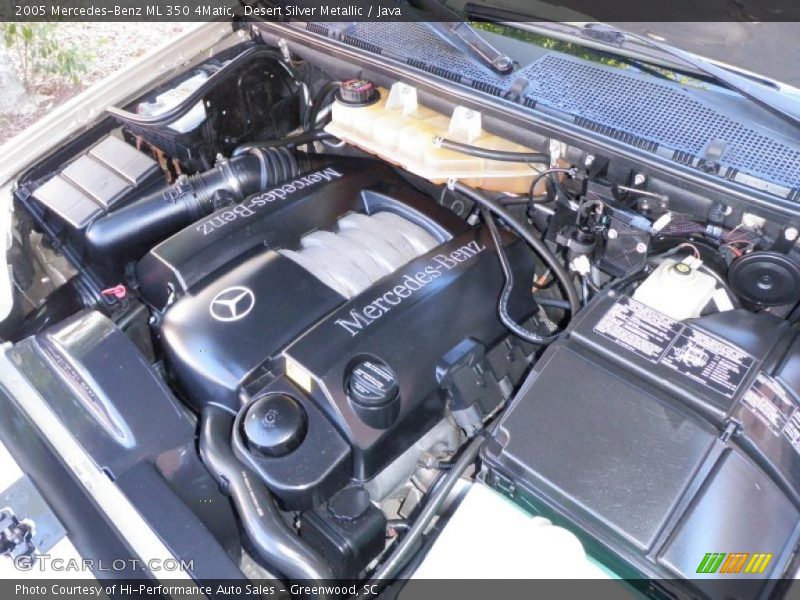 Desert Silver Metallic / Java 2005 Mercedes-Benz ML 350 4Matic