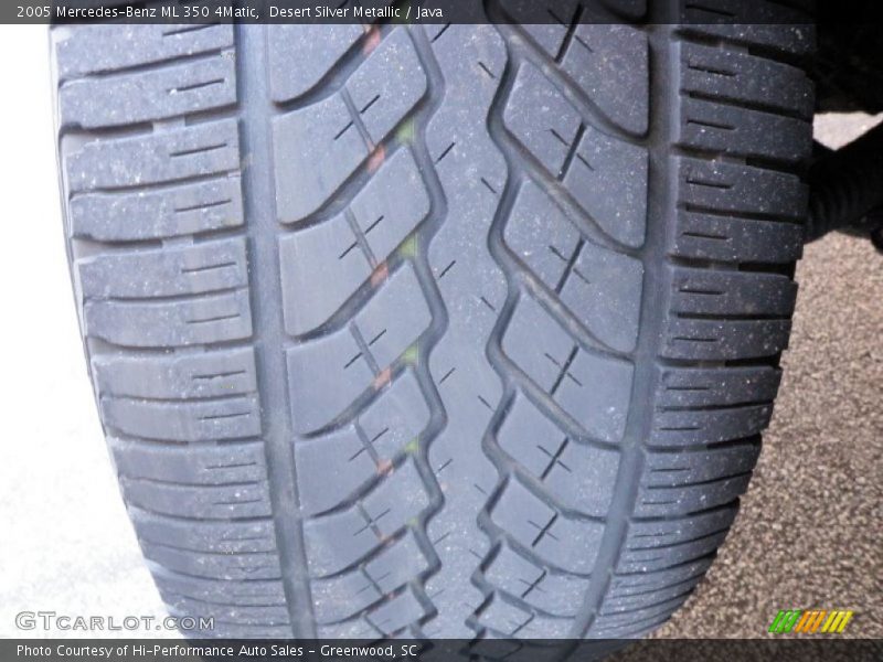 Desert Silver Metallic / Java 2005 Mercedes-Benz ML 350 4Matic