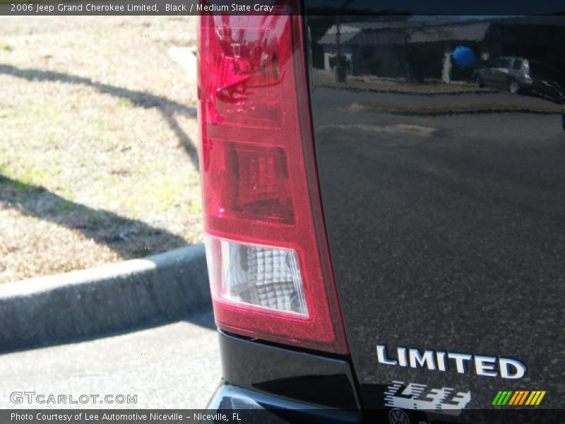 Black / Medium Slate Gray 2006 Jeep Grand Cherokee Limited