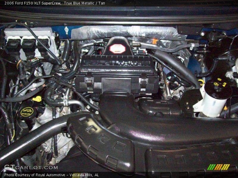 True Blue Metallic / Tan 2006 Ford F150 XLT SuperCrew