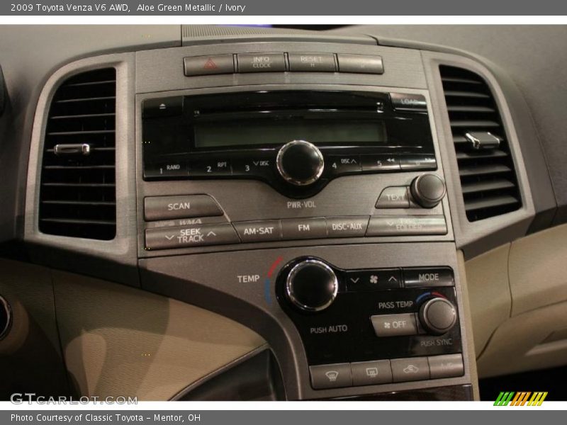 Aloe Green Metallic / Ivory 2009 Toyota Venza V6 AWD
