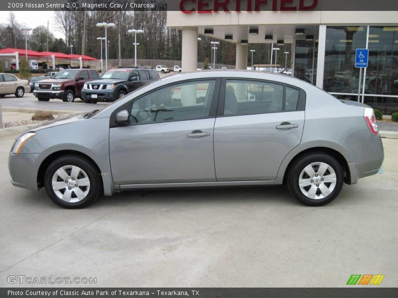 Magnetic Gray / Charcoal 2009 Nissan Sentra 2.0