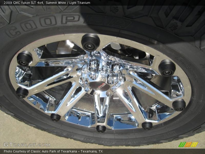 Summit White / Light Titanium 2009 GMC Yukon SLT 4x4
