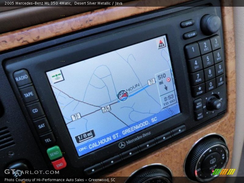 Desert Silver Metallic / Java 2005 Mercedes-Benz ML 350 4Matic