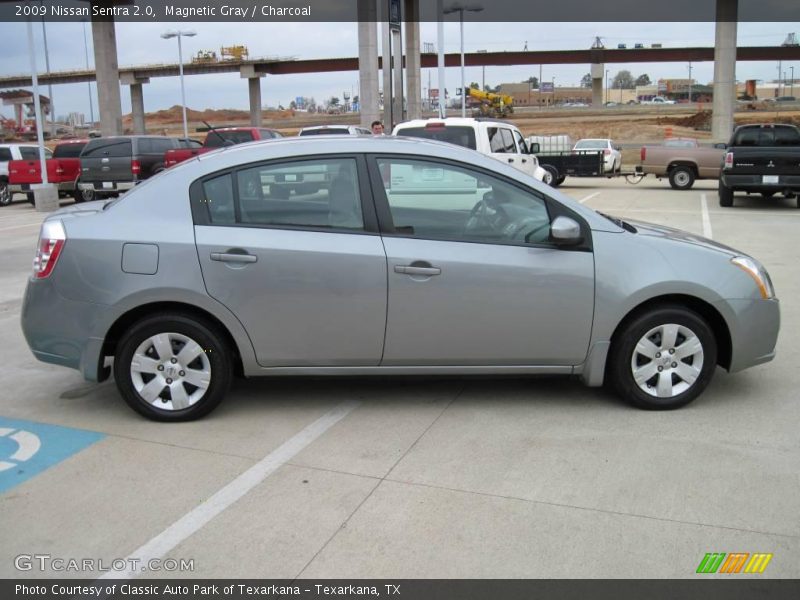 Magnetic Gray / Charcoal 2009 Nissan Sentra 2.0