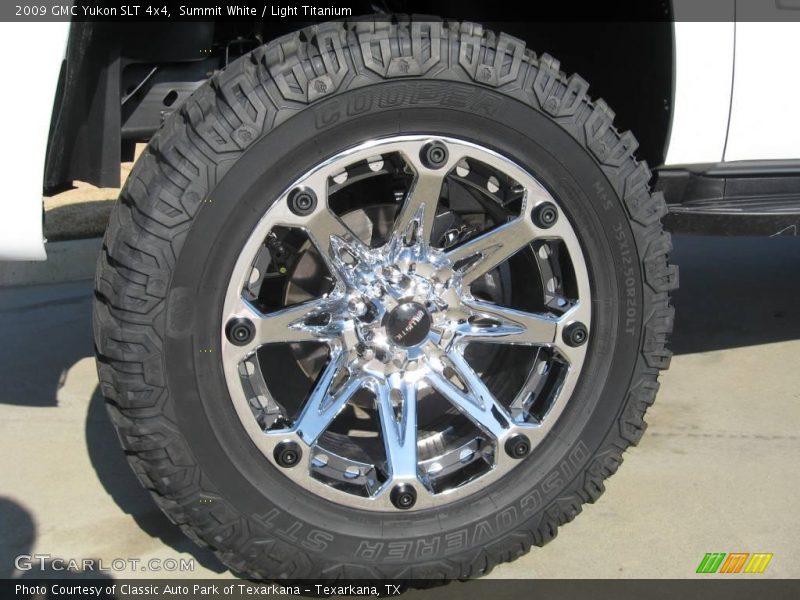 Summit White / Light Titanium 2009 GMC Yukon SLT 4x4