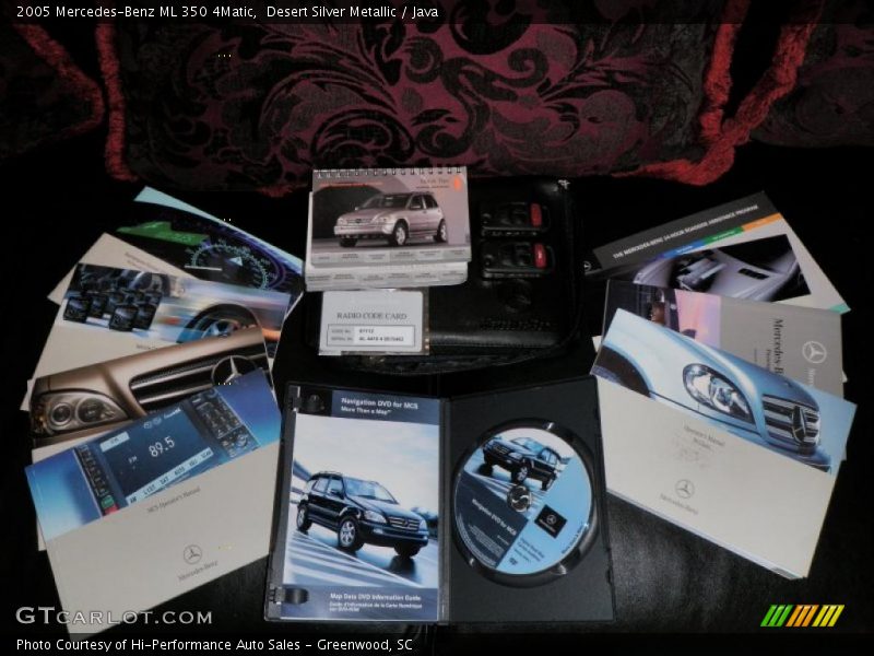 Desert Silver Metallic / Java 2005 Mercedes-Benz ML 350 4Matic
