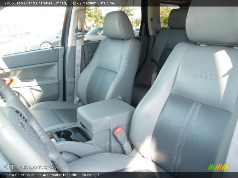 Black / Medium Slate Gray 2006 Jeep Grand Cherokee Limited