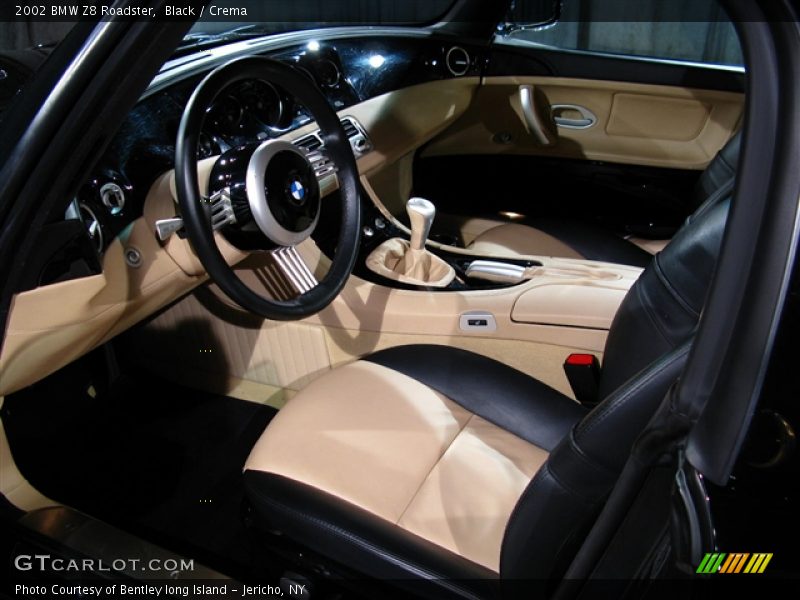 Black / Crema 2002 BMW Z8 Roadster
