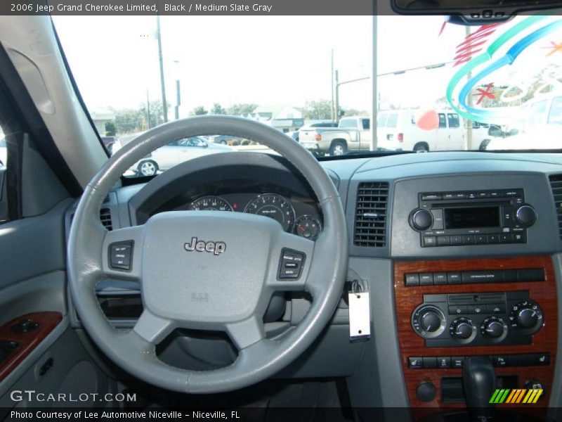 Black / Medium Slate Gray 2006 Jeep Grand Cherokee Limited