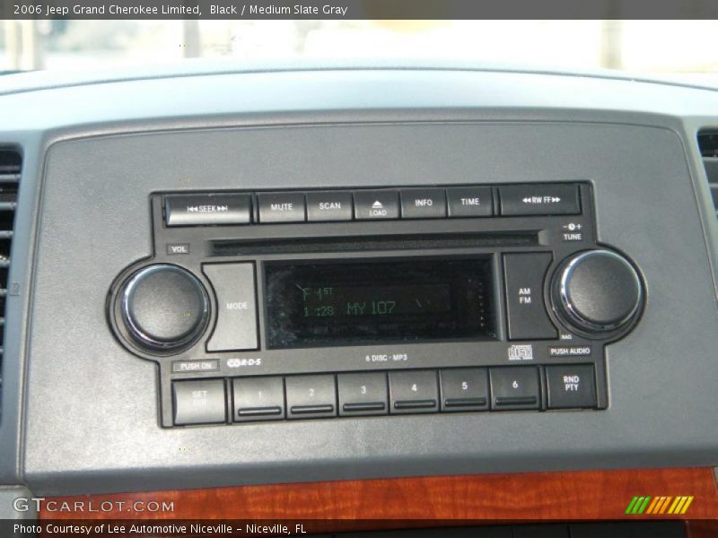Black / Medium Slate Gray 2006 Jeep Grand Cherokee Limited