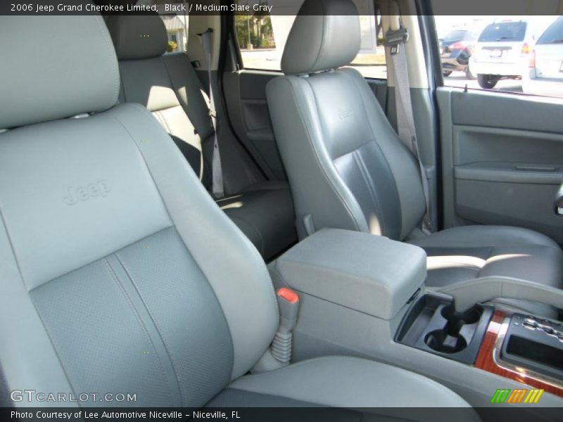 Black / Medium Slate Gray 2006 Jeep Grand Cherokee Limited
