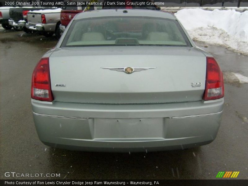 Satin Jade Pearlcoat / Dark Slate Gray/Light Graystone 2006 Chrysler 300 Touring AWD