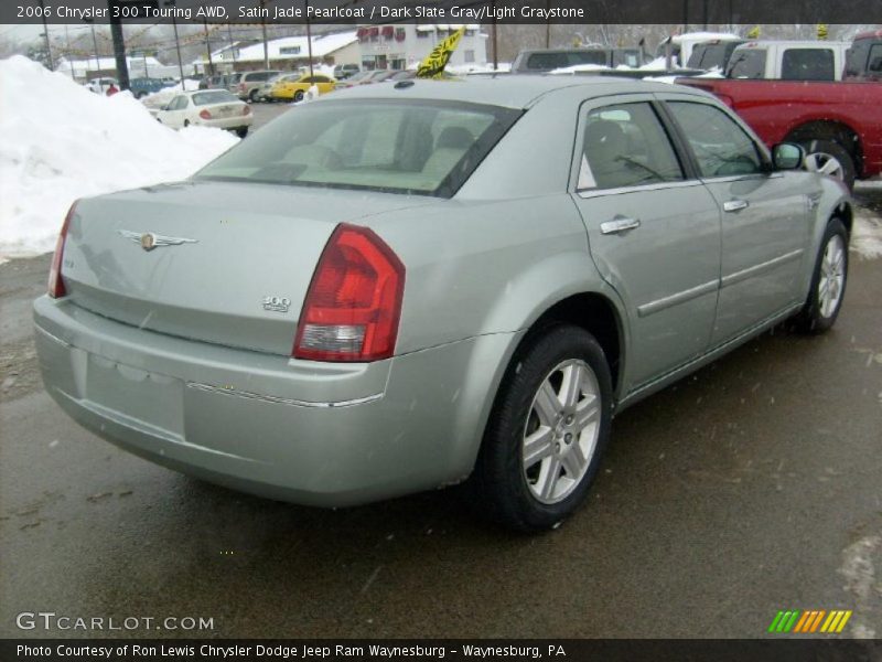 Satin Jade Pearlcoat / Dark Slate Gray/Light Graystone 2006 Chrysler 300 Touring AWD
