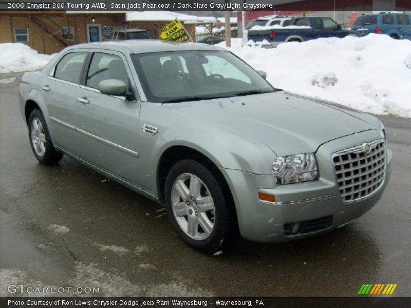 Satin Jade Pearlcoat / Dark Slate Gray/Light Graystone 2006 Chrysler 300 Touring AWD