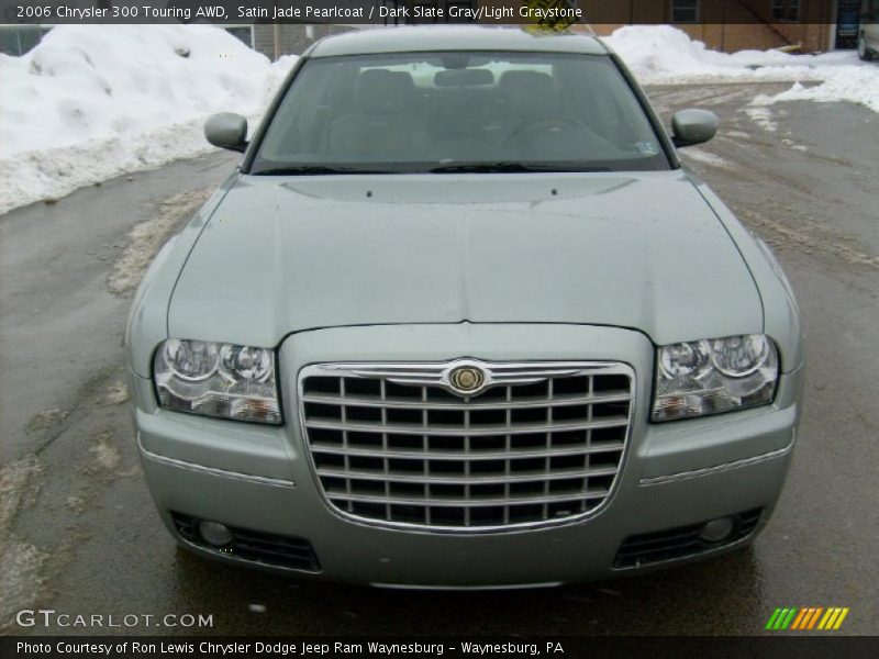 Satin Jade Pearlcoat / Dark Slate Gray/Light Graystone 2006 Chrysler 300 Touring AWD
