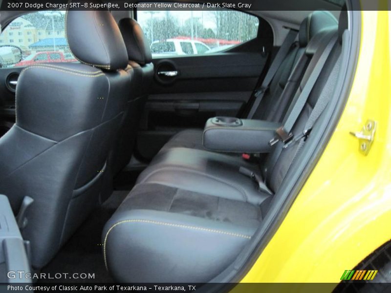 Detonator Yellow Clearcoat / Dark Slate Gray 2007 Dodge Charger SRT-8 Super Bee