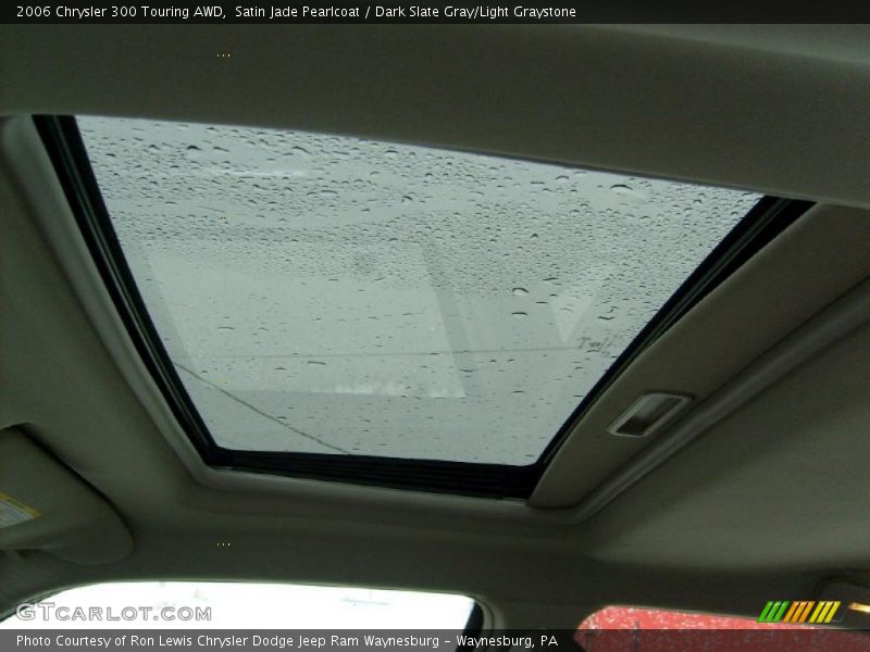 Satin Jade Pearlcoat / Dark Slate Gray/Light Graystone 2006 Chrysler 300 Touring AWD