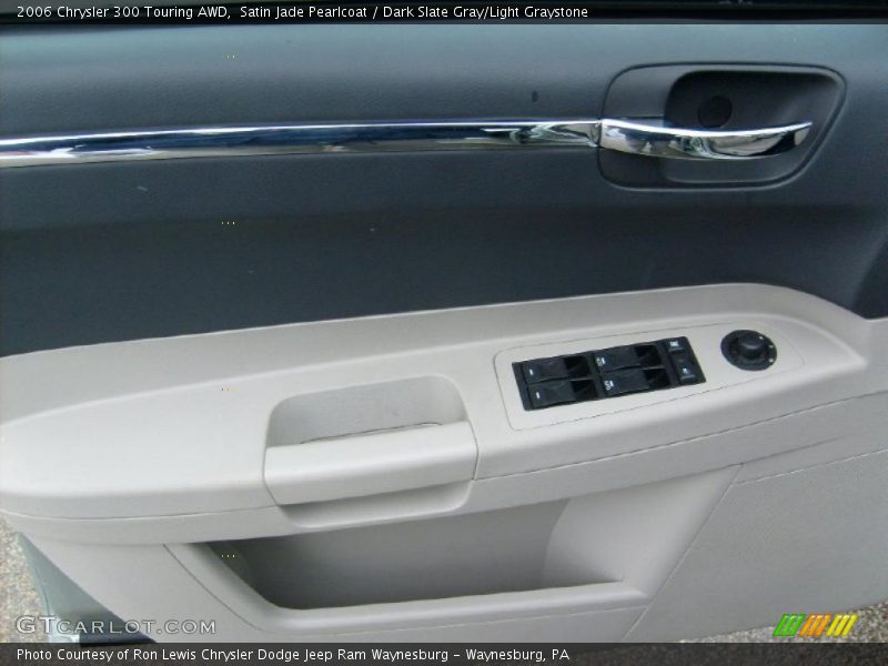 Satin Jade Pearlcoat / Dark Slate Gray/Light Graystone 2006 Chrysler 300 Touring AWD