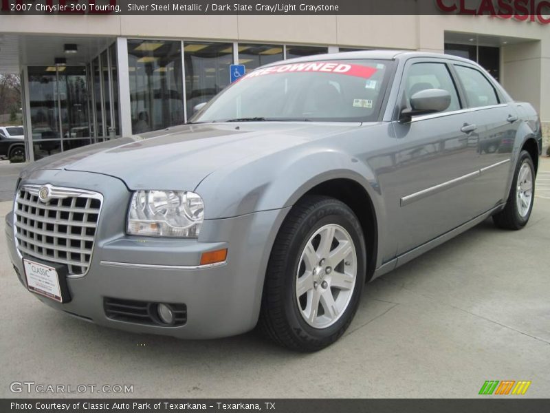 Silver Steel Metallic / Dark Slate Gray/Light Graystone 2007 Chrysler 300 Touring