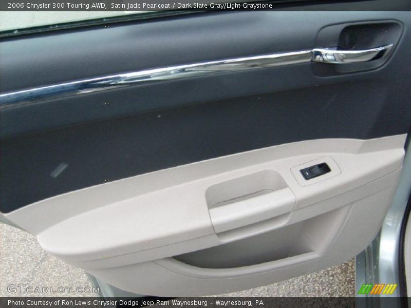 Satin Jade Pearlcoat / Dark Slate Gray/Light Graystone 2006 Chrysler 300 Touring AWD