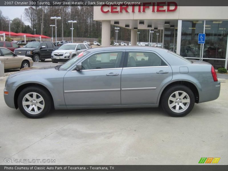 Silver Steel Metallic / Dark Slate Gray/Light Graystone 2007 Chrysler 300 Touring