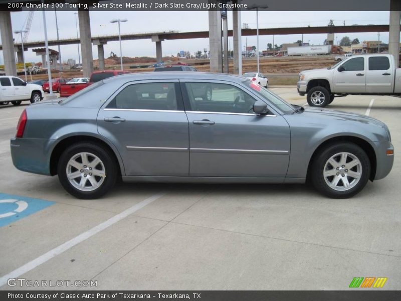 Silver Steel Metallic / Dark Slate Gray/Light Graystone 2007 Chrysler 300 Touring